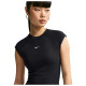 Nike Γυναικεία αμάνικη μπλούζα Sportswear Chill Knit Tight Ribbed Short-Sleeve Top
